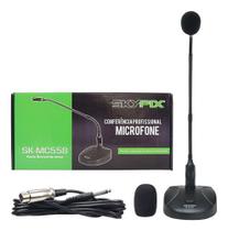 Microfone Profissional Gooseneck Pulpito Igreja Palestra Nfe - SKYPIX