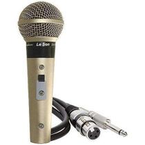 Microfone Profissional Leson Sm58 P4 - Eletronica Castro