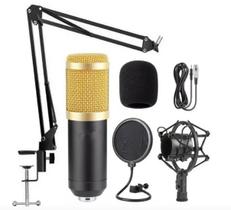 Microfone Profissional para Estudio Bm800 com acessórios - Lavalier