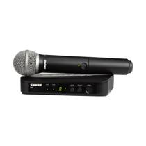 Microfone Profissional Sem Fio BLX24BR/PG58-M15 - SHURE Microfone Profissional Sem Fio BLX24BR/PG58-M15 - SHURE
