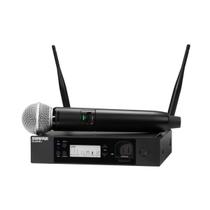Microfone Profissional Sem Fio GLXD24R+BR/SM58-Z3 - SHURE Microfone Profissional Sem Fio GLXD24R+BR/SM58-Z3 - SHURE