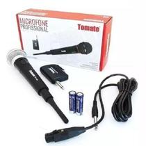Microfone Profissional Sem Fio MT-1002 Tomate