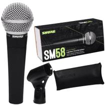 Microfone Profissional Shure SM58-LC Cardióide