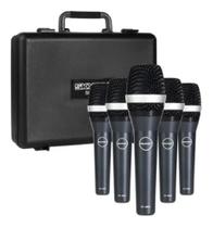 Microfone Profissional Sk Md5 Vocal Kit 5 Unid Maleta Skypix Microfone Profissional Sk Md5 Vocal Kit 5 Unid Maleta Skypix