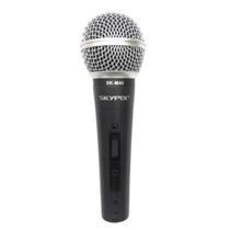Microfone Profissional Skypix SK-M48 Dinâmico Cardióide Com Cabo
