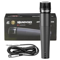 Microfone Profissional Sm-57lc Soundvoice Para Instrumentos Microfone Profissional Sm-57lc Soundvoice Para Instrumentos