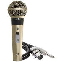 Microfone profissional sm58 p4* champanhe - LESON