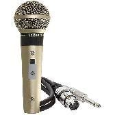 Microfone Profissional Sm58 P4* Champanhe