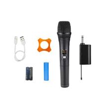 Microfone Profissional Soundpro Sem Fio Simples UHF 25 Canais AV201