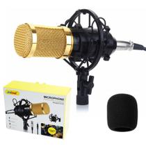 Microfone Profissional Unidirecional Com Suporte Frequencia 20Hz-20KHz - 7451