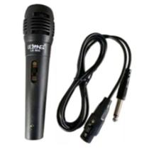 Microfone Profissional Usb Locutor P10 de Mão Fio P/ Karaoke