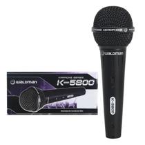 Microfone Profissional Waldman K-5800 Dinâmico Cardióide