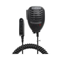 Microfone PTT À Prova d'Água UV 9R plus Para Rádio Baofeng Walkie Talkie Acessório De Rádio