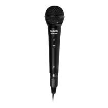 Microfone Quanta QTMIC200 3 Metros - Preto Microfone Quanta QTMIC200 3 Metros - Preto