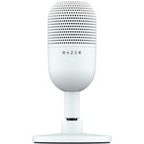 Microfone Razer Seiren V3 Mini, Ultracompacto, Conexão USB, Branco - RZ19-05050300-R3U1