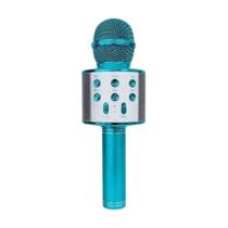 Microfone Recarregável Bluetooth Sem Fio Youtuber Karaoke Cores - Athlanta