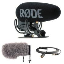Microfone Rode VideoMic Pro Plus Shotgun com Windbuster
