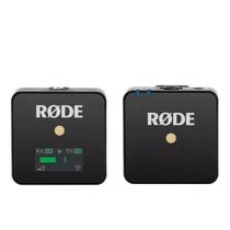 Microfone Rode Wireless GO Condensador Omnidirecional cor preto