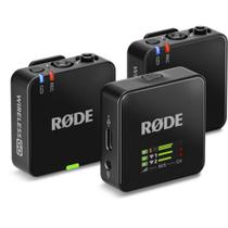 Microfone rode wireless go iii 2-pessoas preto