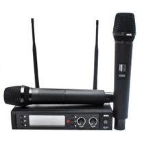 Microfone S/ Fio AKG WP 300 Duplo Bastão Dinâmico Cardióide