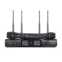 Microfone S/Fio Duplo Modelo Wsl-2200/640 Waldman