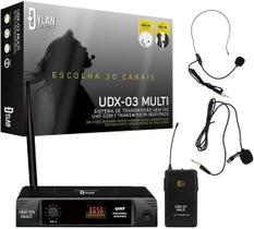 Microfone S/ Fio Dylan Headset/Lapela UDX 03