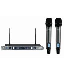 Microfone s/fio karsect krp2r duplo mao rack 1