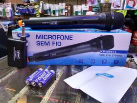 Microfone s/ fio kp-0012 knup