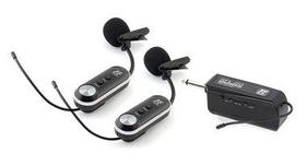 Microfone S/ Fio Lapela Duplo Wireless SFL-20 UHF STANER