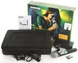 Microfone s/ Fio Profissional Shure 2 Anos BLX24BR/B58-J10