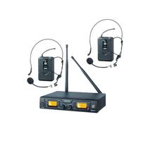 Microfone S/ Fio Staner Uhf Duplo Headset Srw 48D / Ht9A
