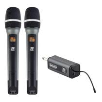 Microfone S/ Fio Staner Uhf Duplo Mão SFH20