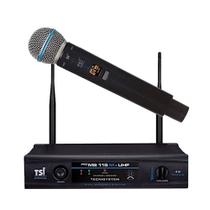 Microfone S/ Fio TSI Pro MS115M UHF 48 Canais