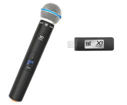 Microfone S/ Fio Tsi X1 M 100 Canais