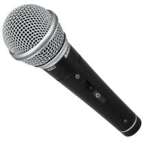 Microfone Samson De Mão Cardioide R21s Com Cachimbo e Cabo Microfone Samson De Mão Cardioide R21s Com Cachimbo e Cabo