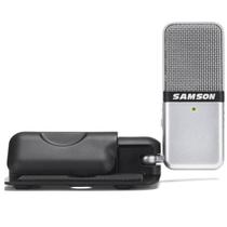 Microfone Samson Go Mic Usb Condenser portátil multi-padrão para podcasters, streamers