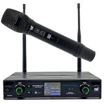 Microfone Sem Fio 100 Canais TSI BR-4500 UHF - TSI