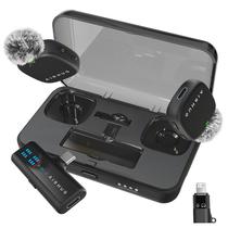 Microfone sem fio AIRHUG Mini Mic Pro para iPhone e Android