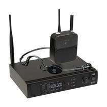 Microfone Sem Fio AKG Head Set WP300 Sport Dinâmico BodyPack