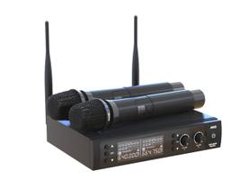 Microfone sem fio akg wp 300 mão duplo digital 200 canais