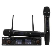 Microfone Sem Fio Bastão Duplo Kadosh K502M Microfone Sem Fio Bastão Duplo Kadosh K502M