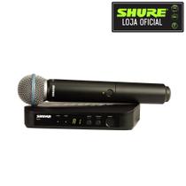 Microfone Sem Fio Bastão Shure BLX24BR/B58-J10