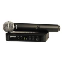 Microfone Sem Fio Bastão Shure BLX24RBR/SM58-M15