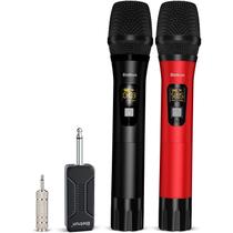 Microfone sem fio Bietrun Dynamic Mic System com receptor