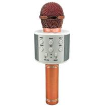 Microfone Sem Fio Bluetooth Karaoke - Ws858 - Wster