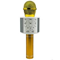 Microfone Sem Fio Bluetooth Karaoke - Ws858 - Wster