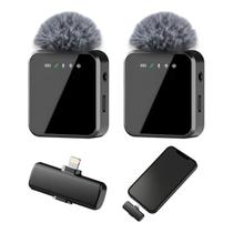 Microfone Sem Fio Com Lapela Para Iphone MCF-18