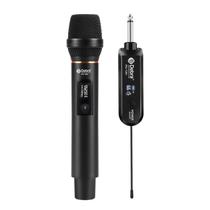 Microfone sem fio D Debra UHF portátil sem fio com receptor