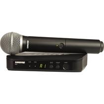 Microfone Sem Fio De Mão BLX24/PG58 M15 - Shure Microfone Sem Fio De Mão BLX24/PG58 M15 - Shure