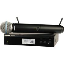 Microfone Sem Fio De Mão BLX24RBR/B58 J10 - Shure Microfone Sem Fio De Mão BLX24RBR/B58 J10 - Shure